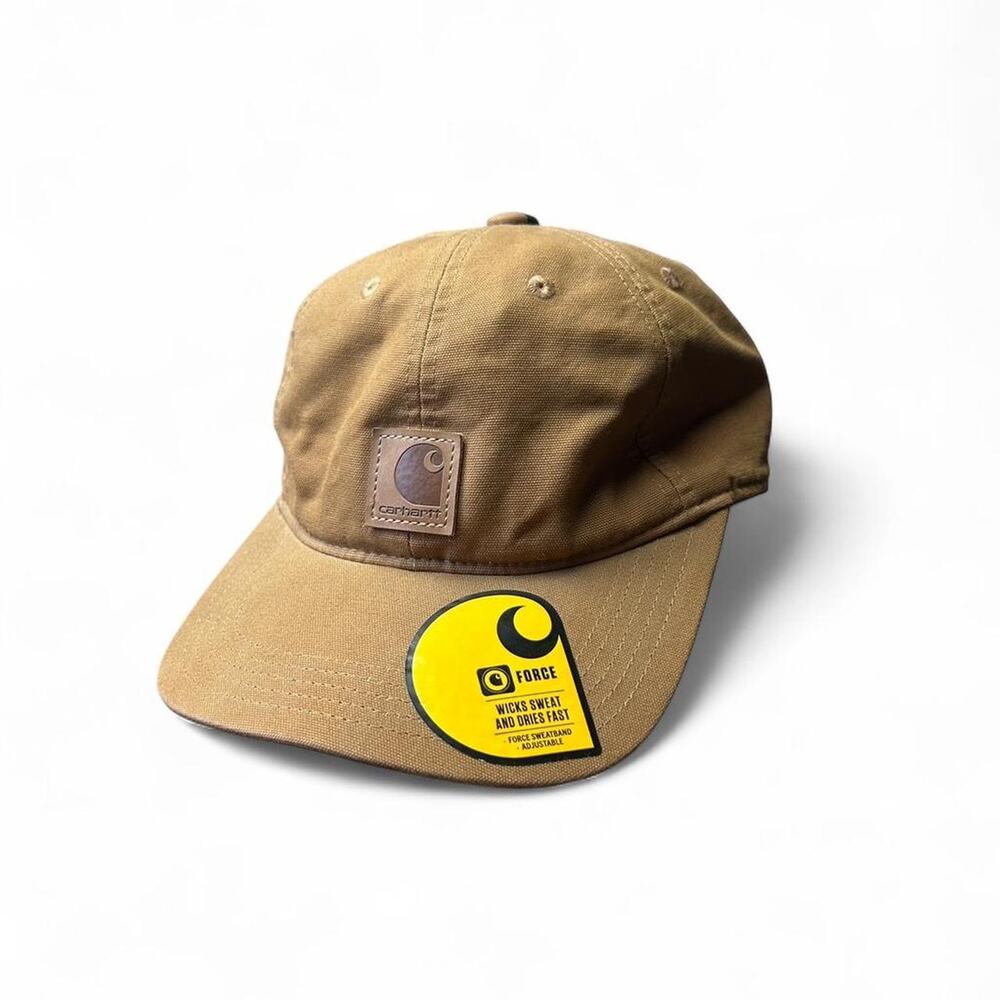 Carhartt Duck Canvas Cotton Strapback Baseball Cap OS